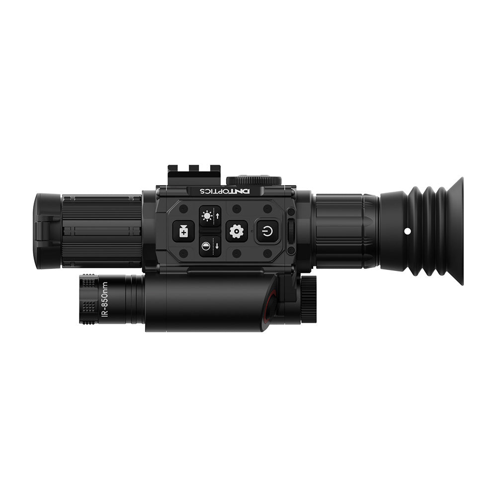 IN STOCK DNT ZHD520R - ZULUS HD 5-20X Digital Night Vision Scope with Laser Rangefinder and Ballistic Calculator