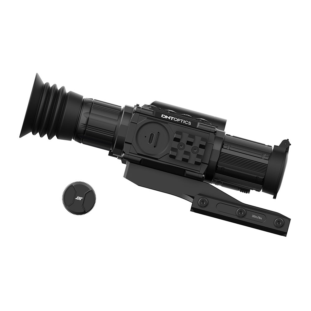 IN STOCK DNT ZHD520R - ZULUS HD 5-20X Digital Night Vision Scope with Laser Rangefinder and Ballistic Calculator