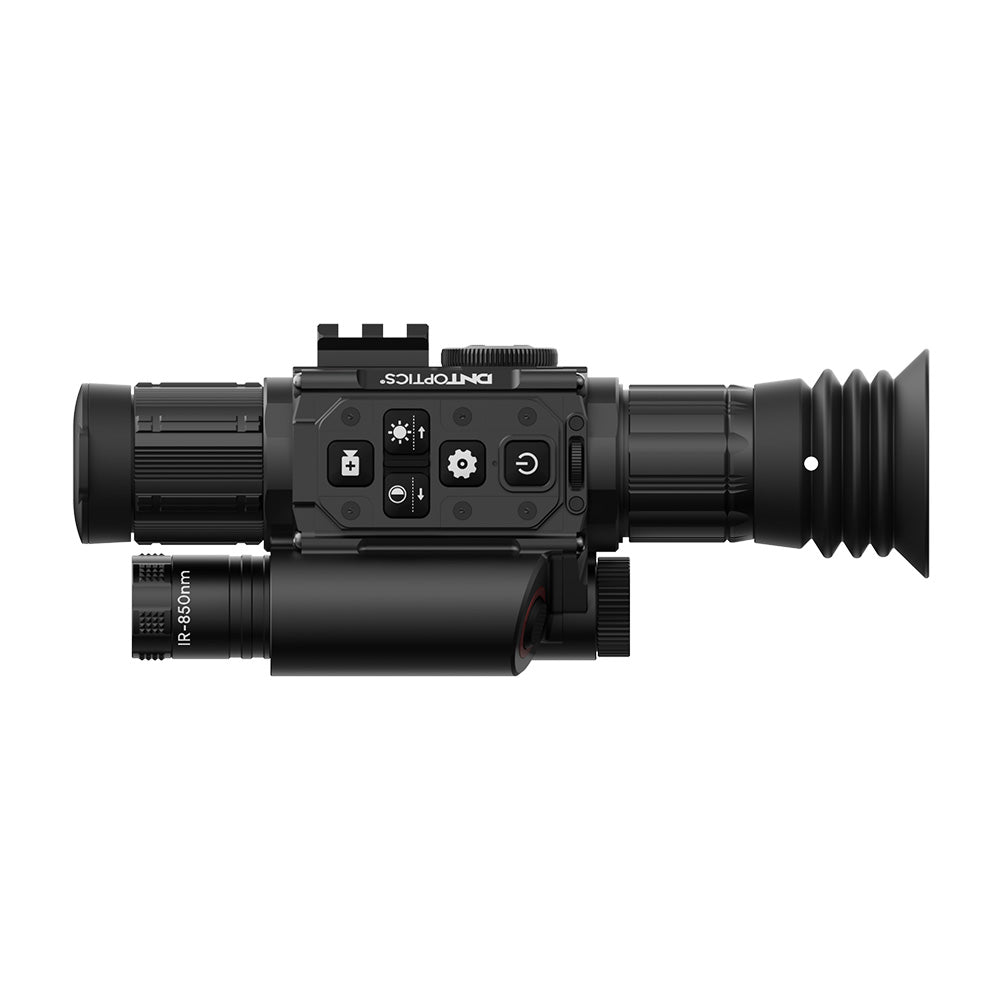 DNT ZHD312R - ZULUS HD 3-12X Digital Night Vision Scope with Laser Rangefinder and Ballistic Calculator