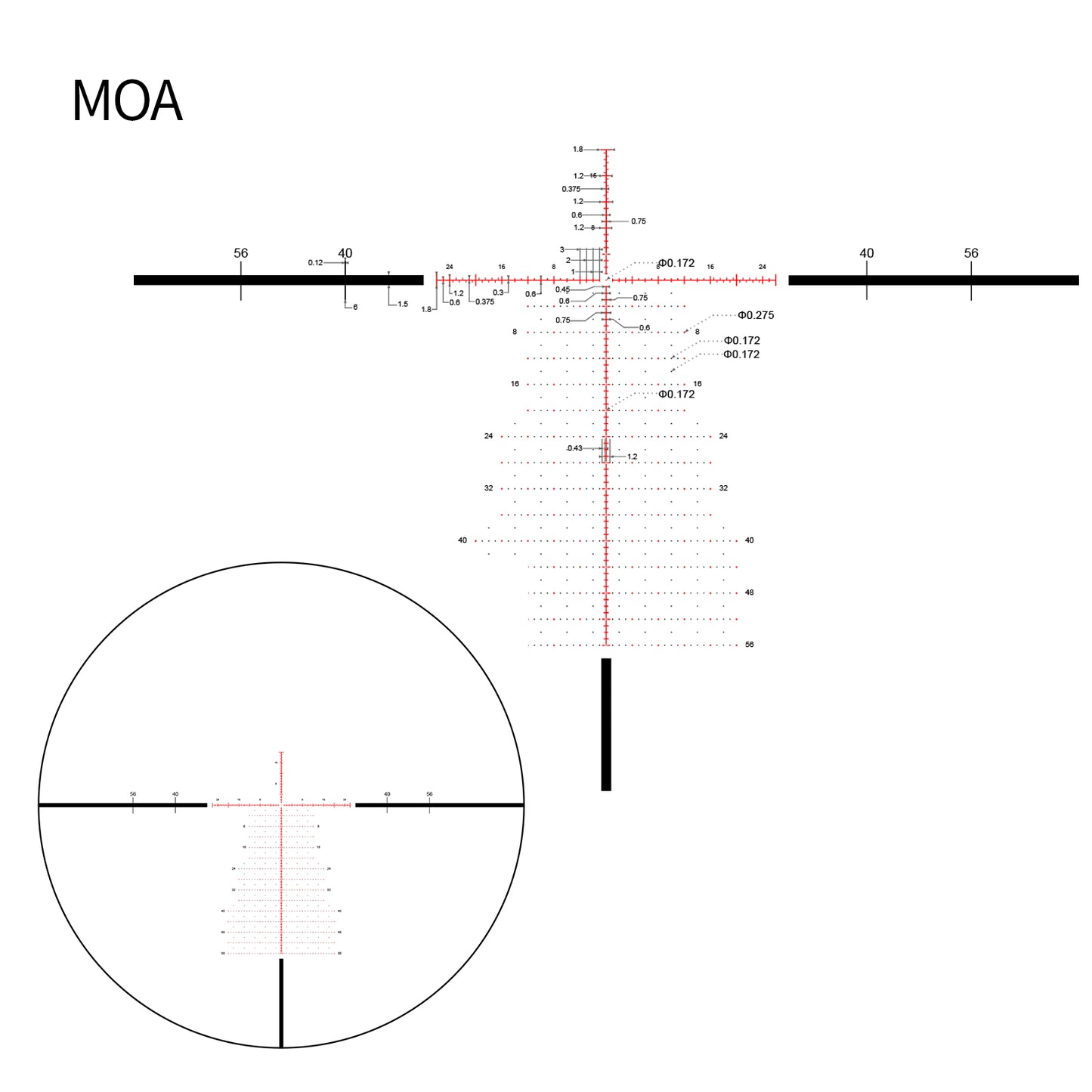 TheOne 7-35x56 Optical Scope FFP Illuminated Reticle with Zero Stop